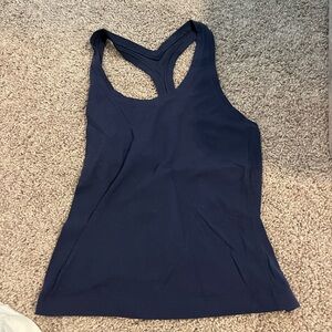 Lululemon midnight navy Cool racerback Tank top short